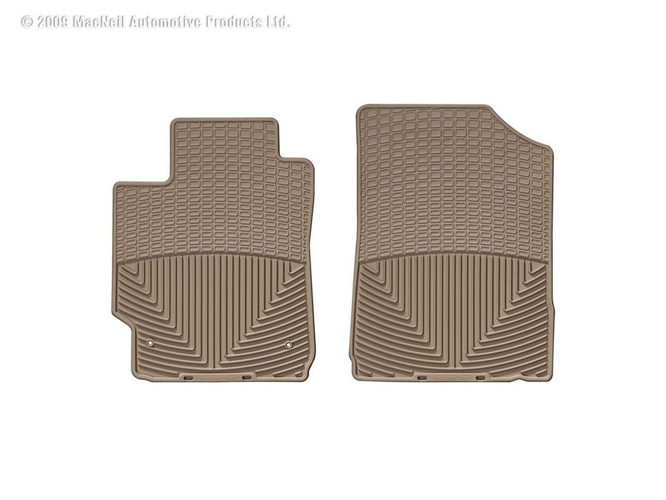 Weathertech W71TN - All Weather Floor Mats Tan Front - Truck Part Superstore