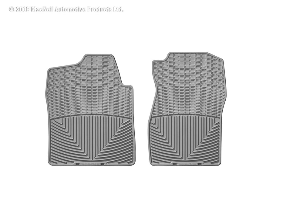 Weathertech W72GR - All Weather Floor Mats Gray Front - Truck Part Superstore