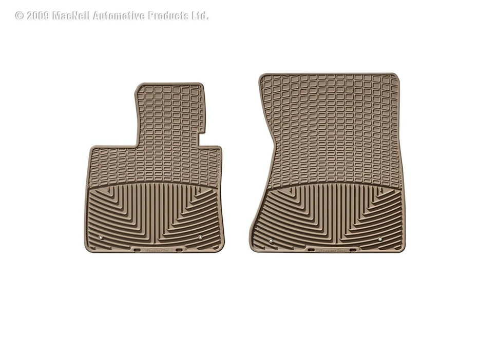 Weathertech W74TN - All Weather Floor Mats Tan Front - Truck Part Superstore
