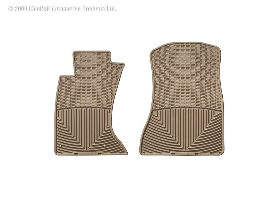 Weathertech W78TN - All Weather Floor Mats Tan Front - Truck Part Superstore