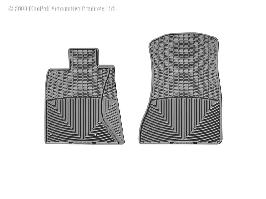 Weathertech W79GR - All Weather Floor Mats Gray Front - Truck Part Superstore