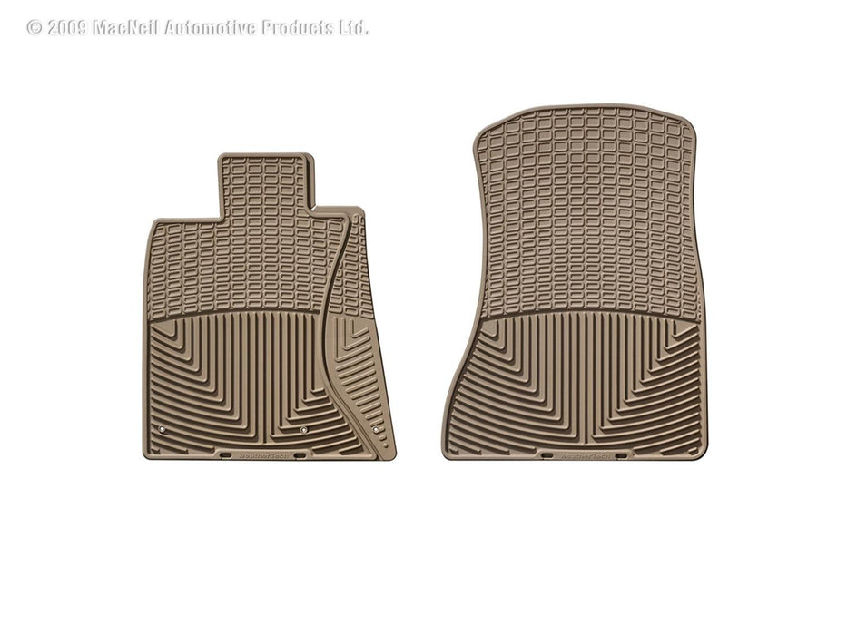 Weathertech W79TN - All Weather Floor Mats Tan Front - Truck Part Superstore