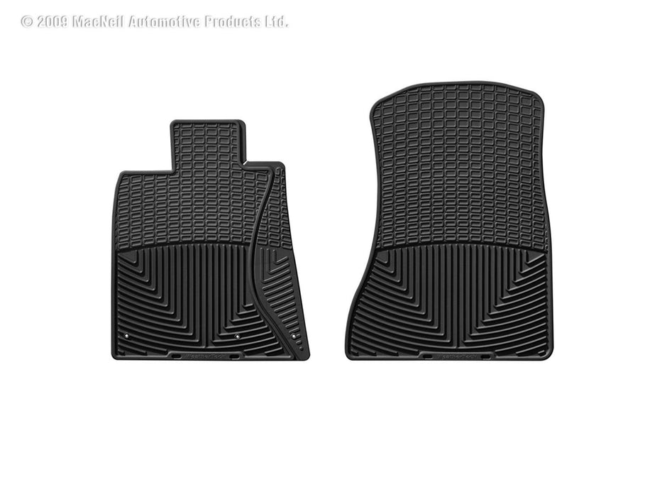 Weathertech W79 - All Weather Floor Mats Black Front - Truck Part Superstore