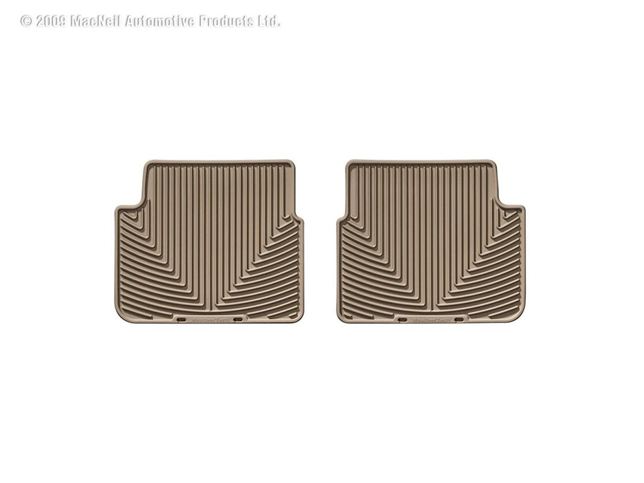 Weathertech W80TN - All Weather Floor Mats Tan Rear - Truck Part Superstore