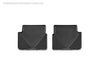 Weathertech W80 - All Weather Floor Mats Black Rear - Truck Part Superstore