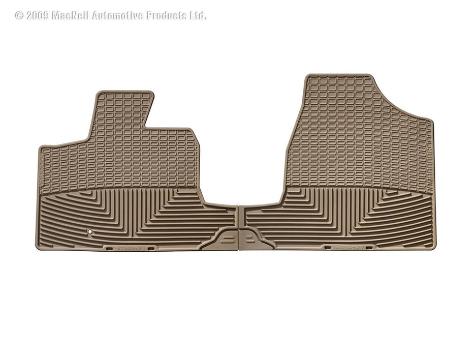 Weathertech W82TN - All Weather Floor Mats Tan Front - Truck Part Superstore