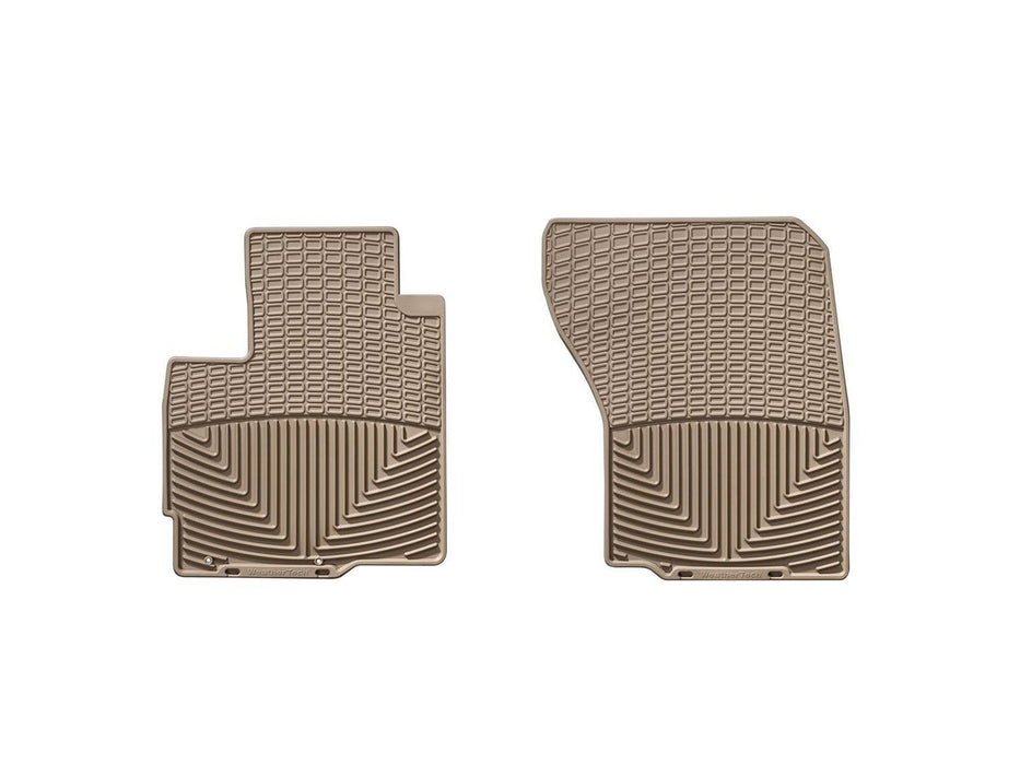 Weathertech W83TN - All Weather Floor Mats Tan Front - Truck Part Superstore