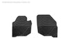Weathertech W84 - All Weather Floor Mats Black Front - Truck Part Superstore