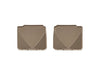 Weathertech W85TN - All Weather Floor Mats Tan Rear - Truck Part Superstore