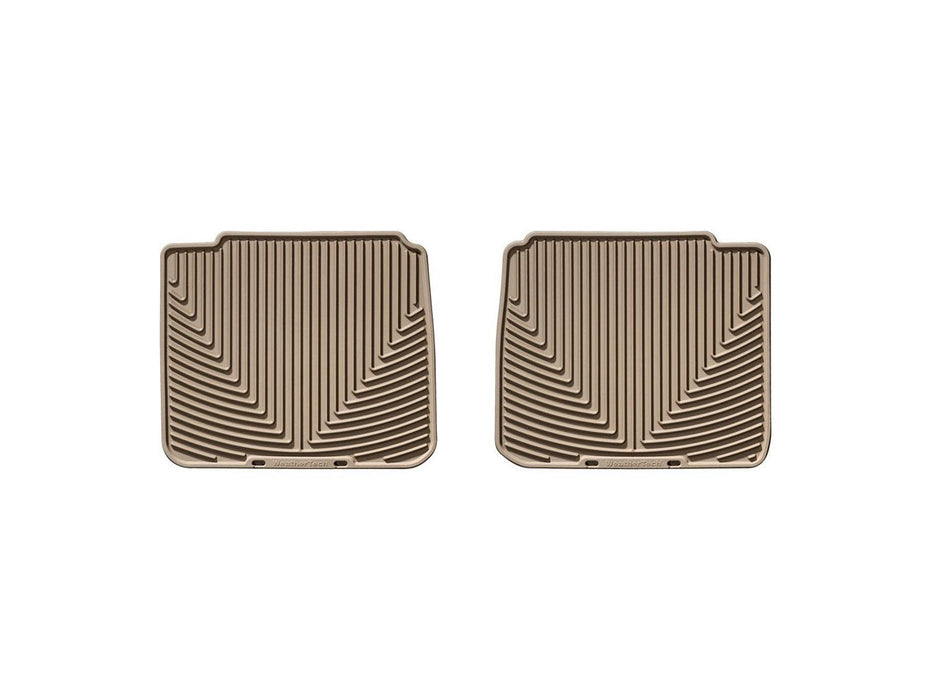 Weathertech W85TN - All Weather Floor Mats Tan Rear - Truck Part Superstore