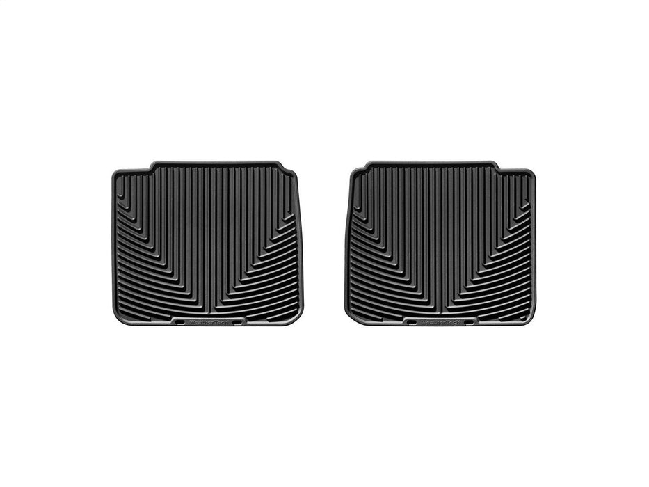 Weathertech W85 - All Weather Floor Mats Rear Black - Truck Part Superstore