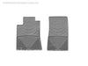 Weathertech W93GR - All Weather Floor Mats Gray Front - Truck Part Superstore