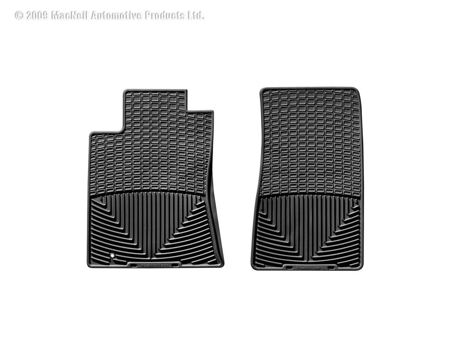 Weathertech W93 - All Weather Floor Mats Black Front - Truck Part Superstore