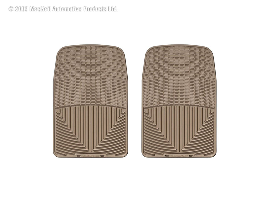 Weathertech W9TN - All Weather Floor Mats Tan Front - Truck Part Superstore