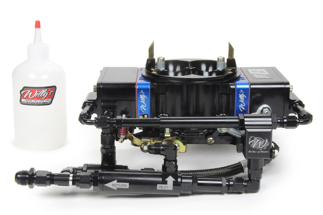 WILLYS CARB 66041EQ-SB Carburetor Alky Equalizr GM 604 Crate Super Bowl