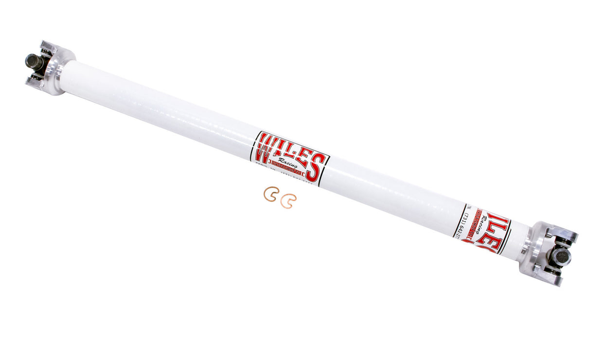 WILES RACING DRIVESHAFTS CF225325 C/F Driveshaft 2-1/4in Dia 32-1/2in Long