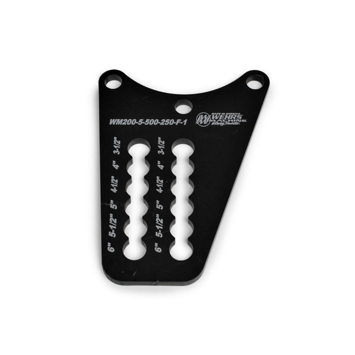 WEHRS MACHINE WM200-5-500-250-F-1 Birdcage Plate Bottom Double Row 1/2in Holes