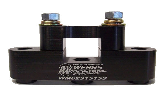 WEHRS MACHINE WM6231515S Panhard Mount 1.5 x 1.5 3 Hole Steel