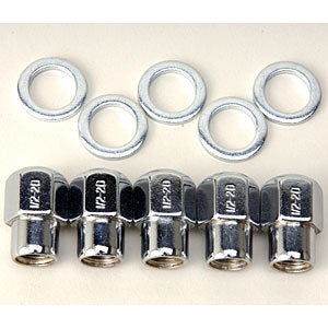 WELD RACING 601-1462 12mm x 1.5 Lug Nuts w/ Centered Washers (5pk)