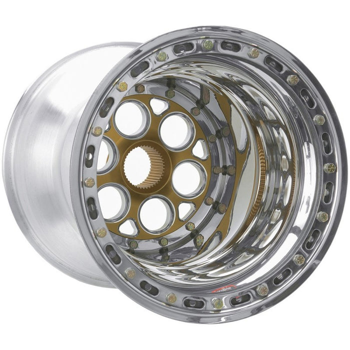 WELD RACING 735-51757-6 15x17 42 Spline 7in BS Bead-Loc w/Cover