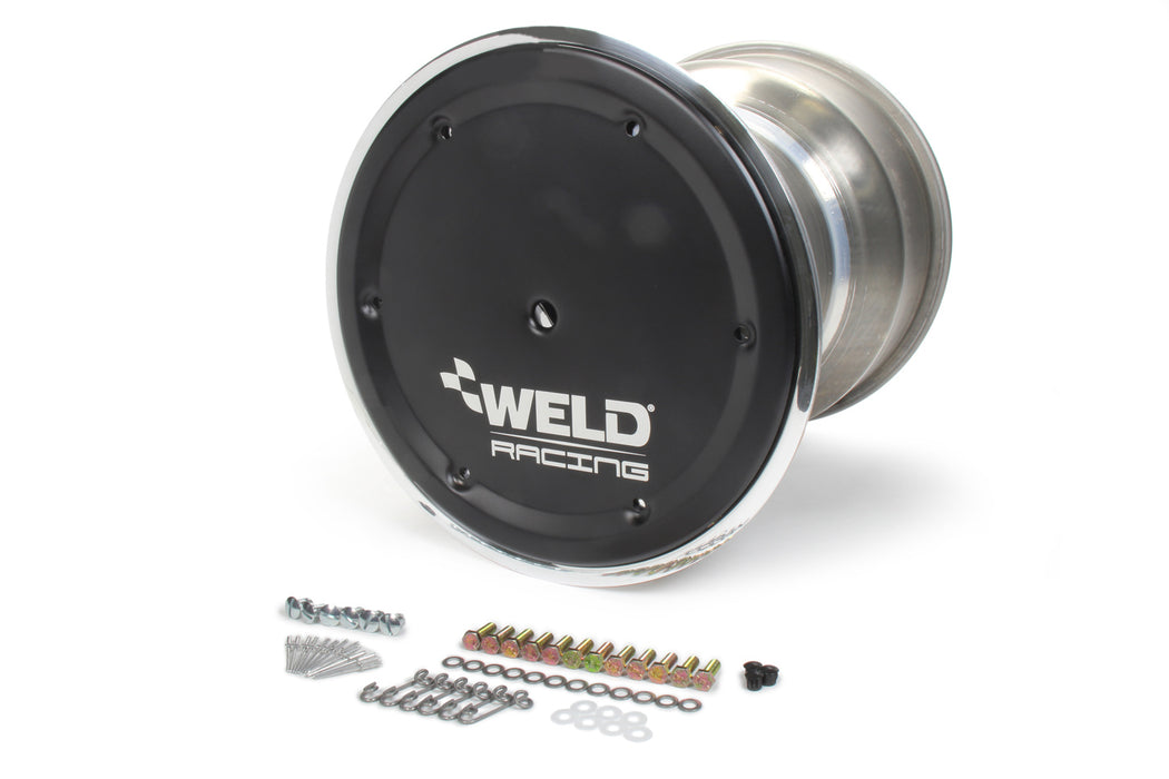 WELD RACING 735B-51754BC-6 15x17 42 Spline 4in BS Bead-Loc w/Cover