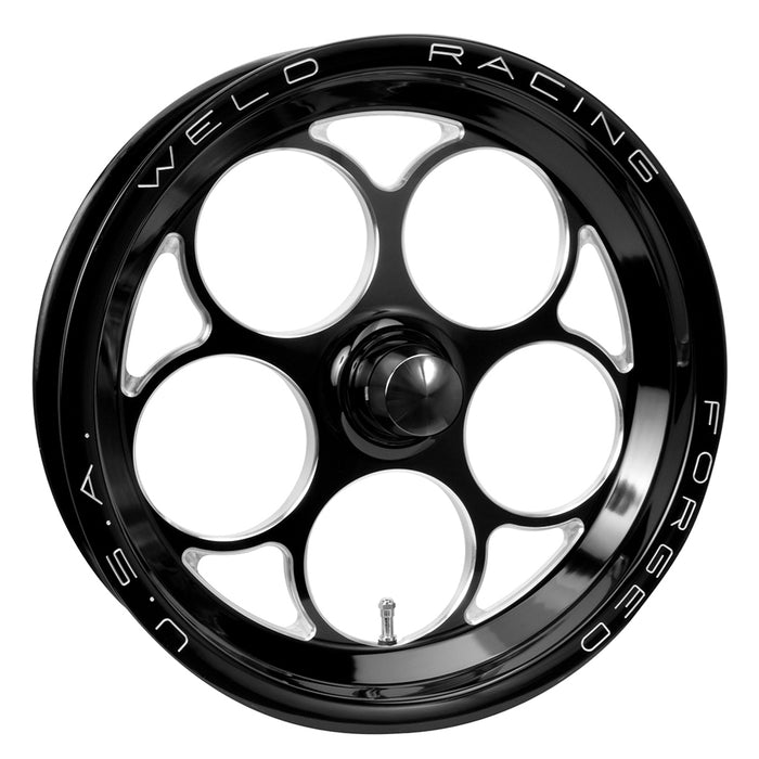 WELD RACING 86B-17000 Magnum PRO 17x2.25 1pc Anglia Spindle Black