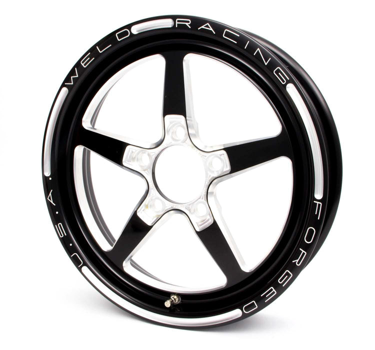 WELD RACING 88B-15274 Aluma Star 15x3.5 Wheel 5x4.75 1.75 BS Black