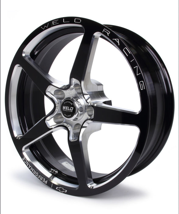 WELD RACING 88B-1806N-GM 18x6 Aluma Star F/R Wheel 2.7 BS 5x120mm BC