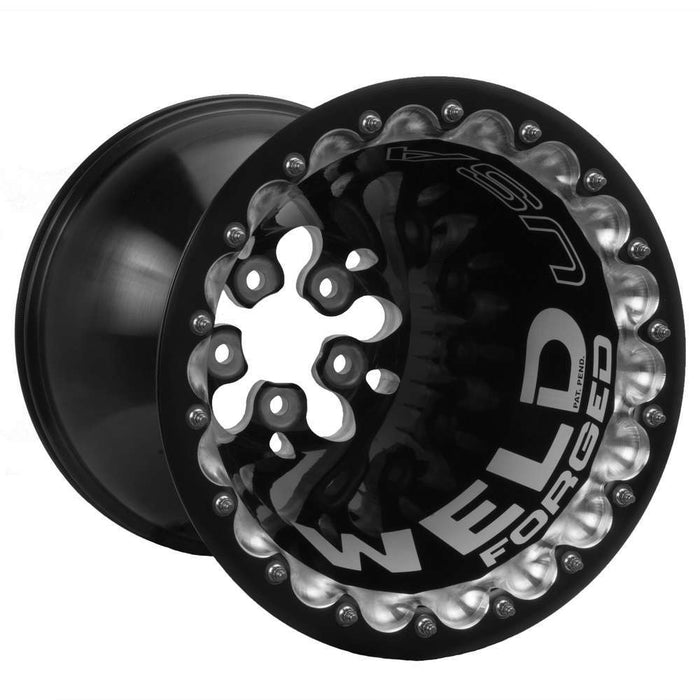 WELD RACING D1BPS616B5DB 16 x 16 PS1 Delta-1 Drag Wheel 5x4.75 BC 5.0 BS