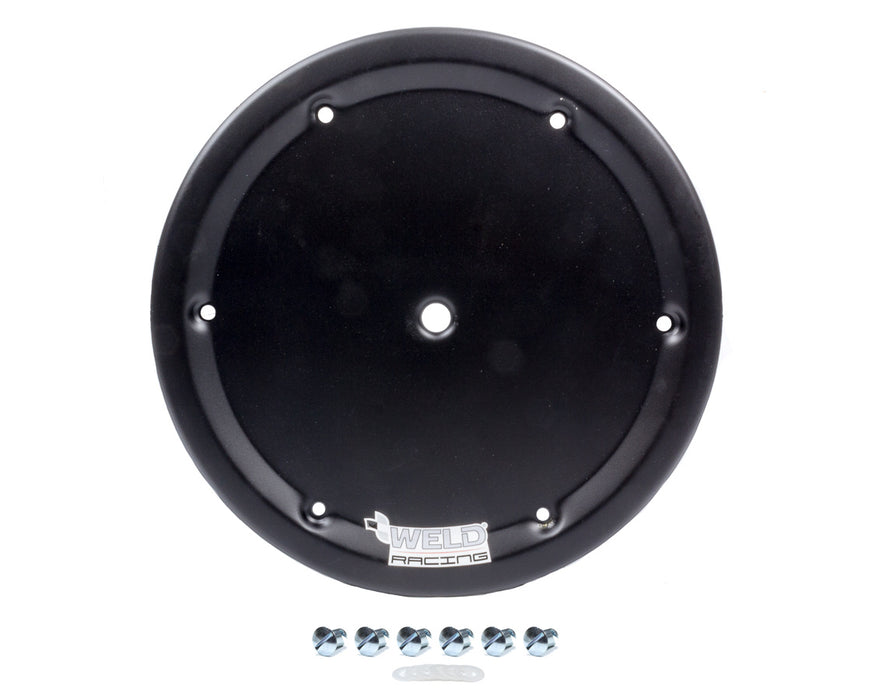 WELD RACING P650B-4514A-6 Replacement Mud Cover New Style 6-Hole Black