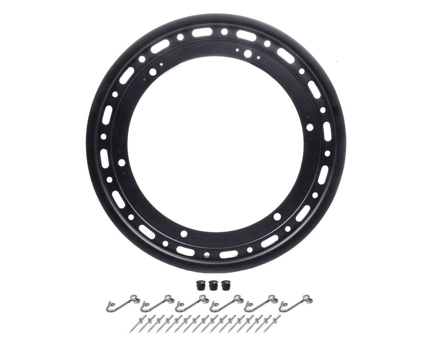 WELD RACING P650B-5314-6 15in 16 Hole Bead Lock Ring w/6-Tabs - Black