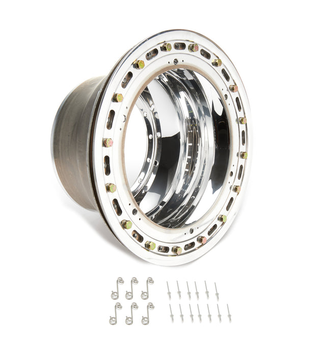 WELD RACING P857-5844-6 15X8.25 Sprint Outer Rim Half Bead-Loc w/ 6-DZUZ