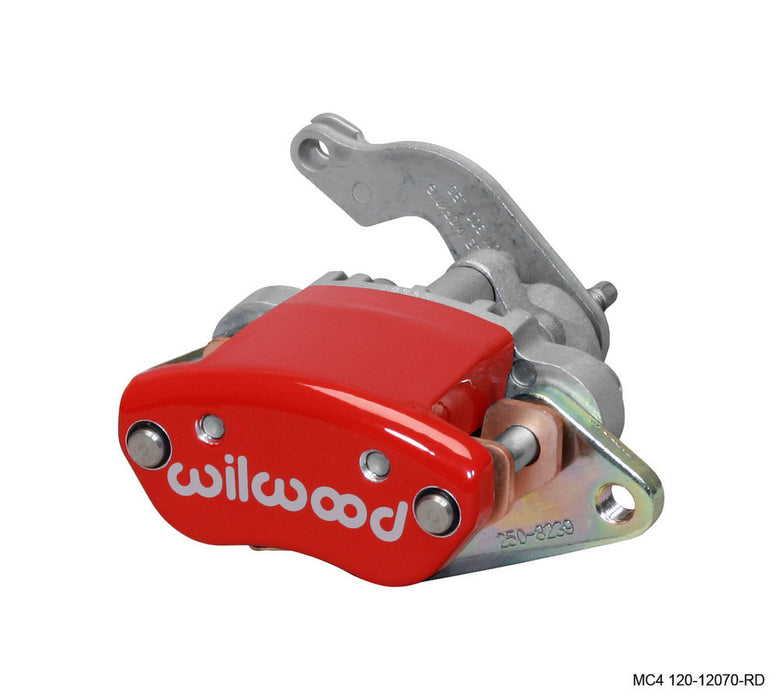 WILWOOD 120-12070-RD Caliper MC4 L/H Red .810 Rotor
