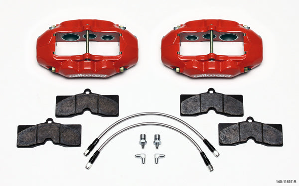 WILWOOD 140-11857-R Caliper Kit D8-6 65-82 Corvette w/ Pads