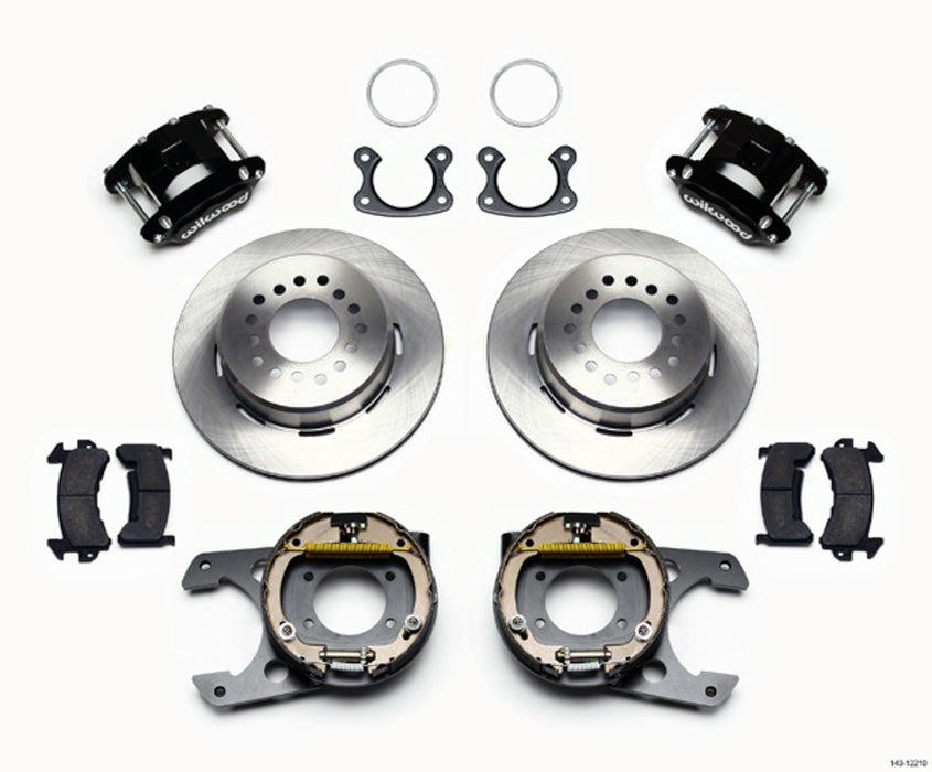 WILWOOD 140-12210 Rear Brake Kit Small Ford 12.19in Dia