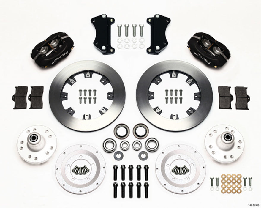 WILWOOD 140-12306 Front Brake Kit Heidts / Ridetch Drop Spindle