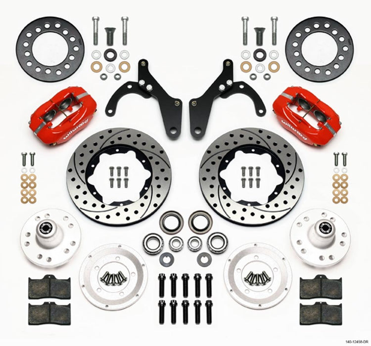 WILWOOD 140-12458-DR Front Disc Brake Kit 59-64 Impa;la Corvette