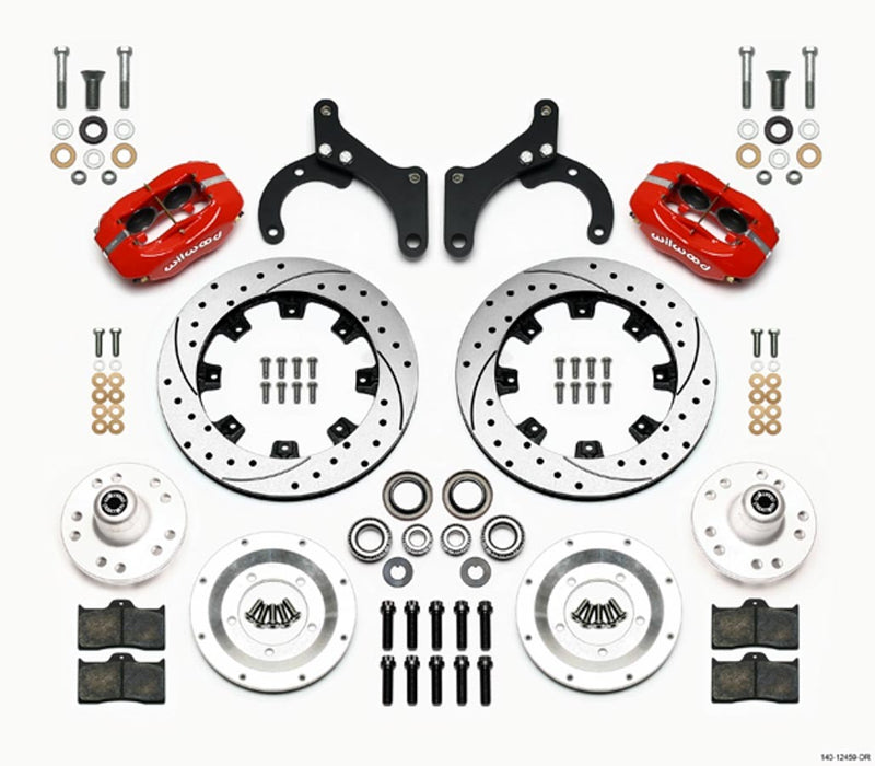 WILWOOD 140-12459-DR Front Disc Brake Kit 63- 64 Vette 12.19in