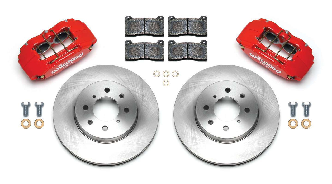 WILWOOD 140-12996-R Brake Kit Front Honda/Acura Red
