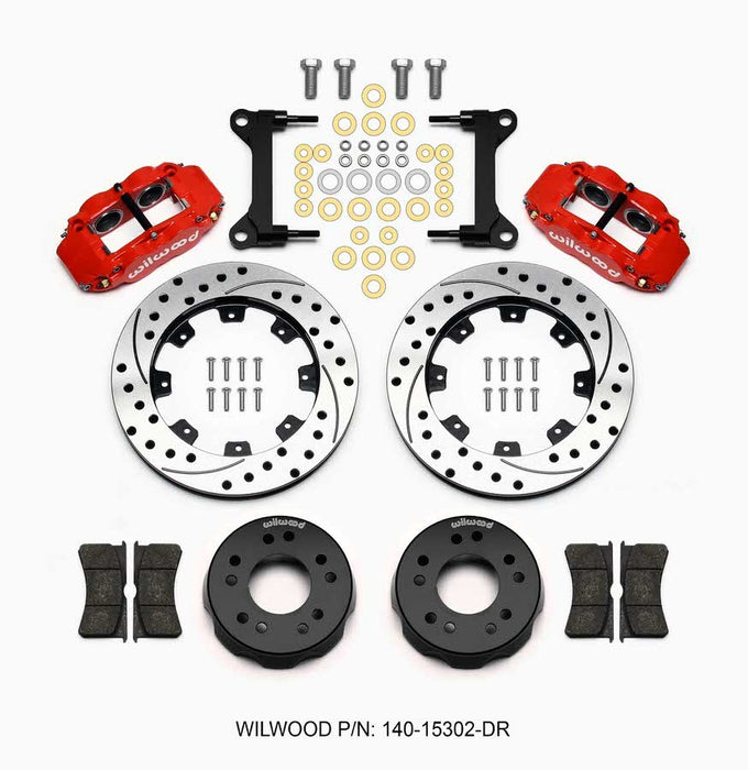 WILWOOD 140-15302-DR Front Disc Brake Kit C10 Pro Spindle 12.19in