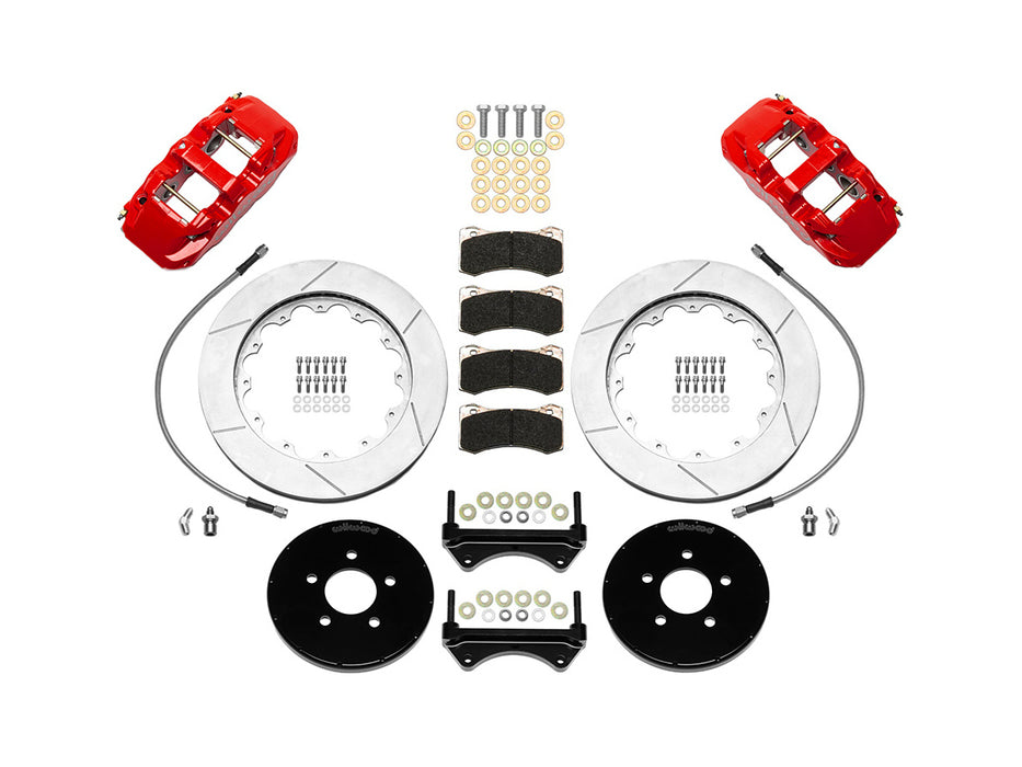 WILWOOD 140-16403-R Brake Kit Front 94-04 Mustang 5 Lug Aero 6
