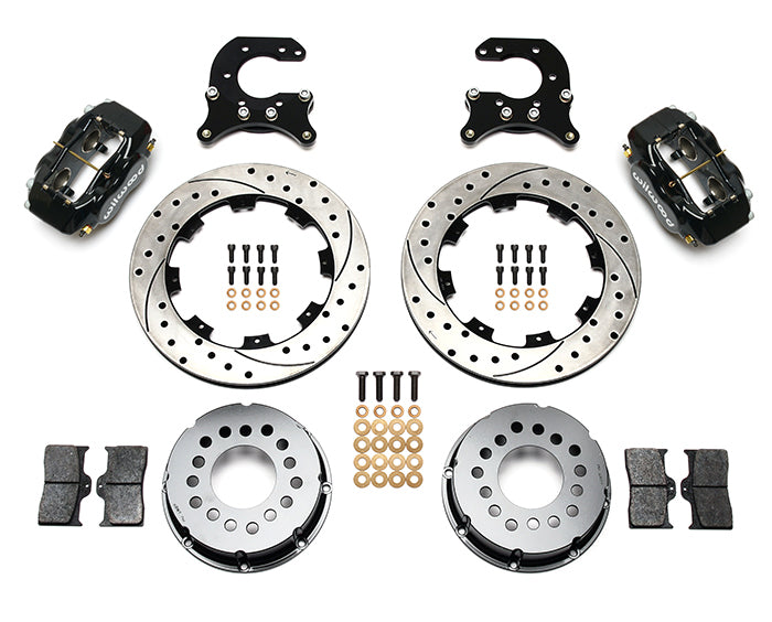 WILWOOD 140-2113-BD P/S Rear Brake Kit Small Ford 2.66in
