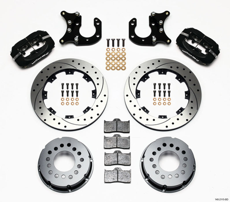WILWOOD 140-2115-BD P/S Rear Disc Kit Big Ford 2.36