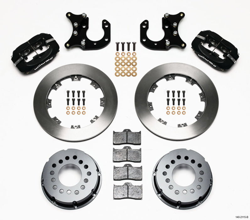 WILWOOD 140-2115-B P/S Rear Disc Kit Big Ford 2.36in