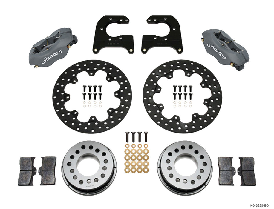 WILWOOD 140-5255-BD Drag Rear  Mopar-Dana