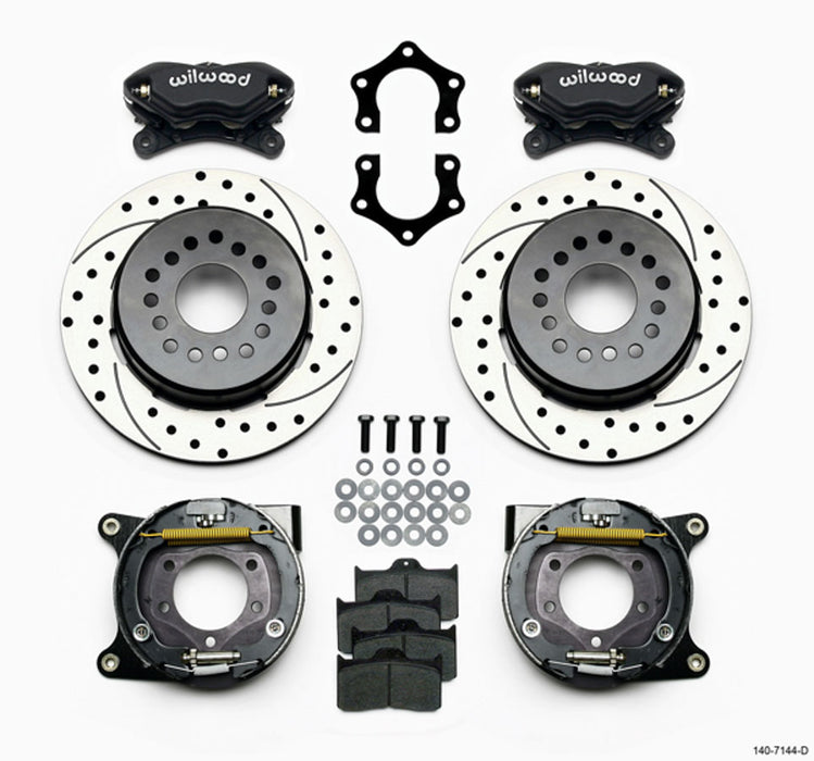 WILWOOD 140-7144-D P/S Park Brake Kit Mopar Dana