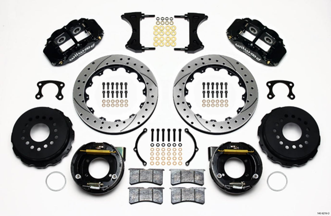 WILWOOD 140-9219-D Rear Disc Brake Kit Ford New Style 12.88 Rotor