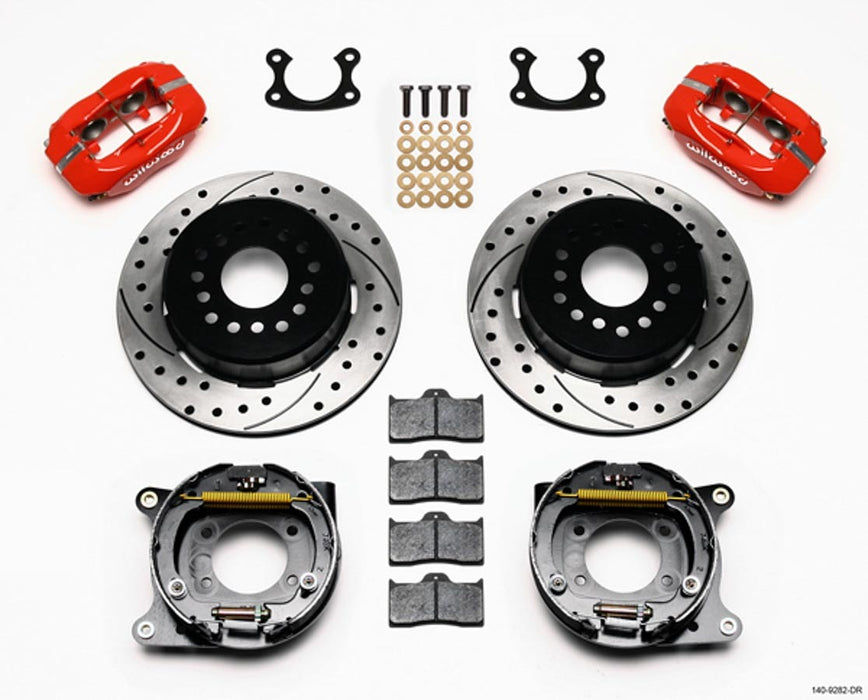 WILWOOD 140-9282-DR P/S Park Brake Kit Small Ford 2.50in Offset