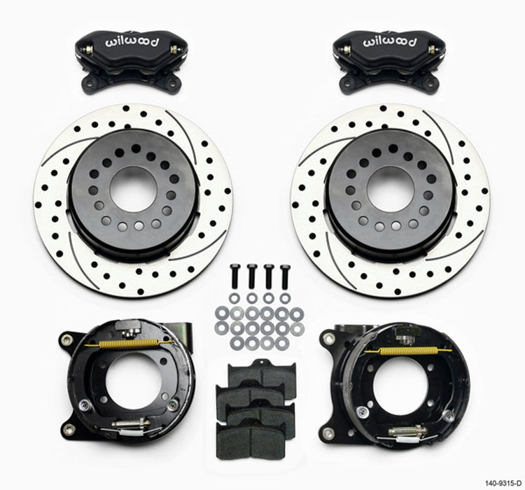 WILWOOD 140-9315-D Rear Disc Brake Kit GM 12-Bolt 12.19 Rotor
