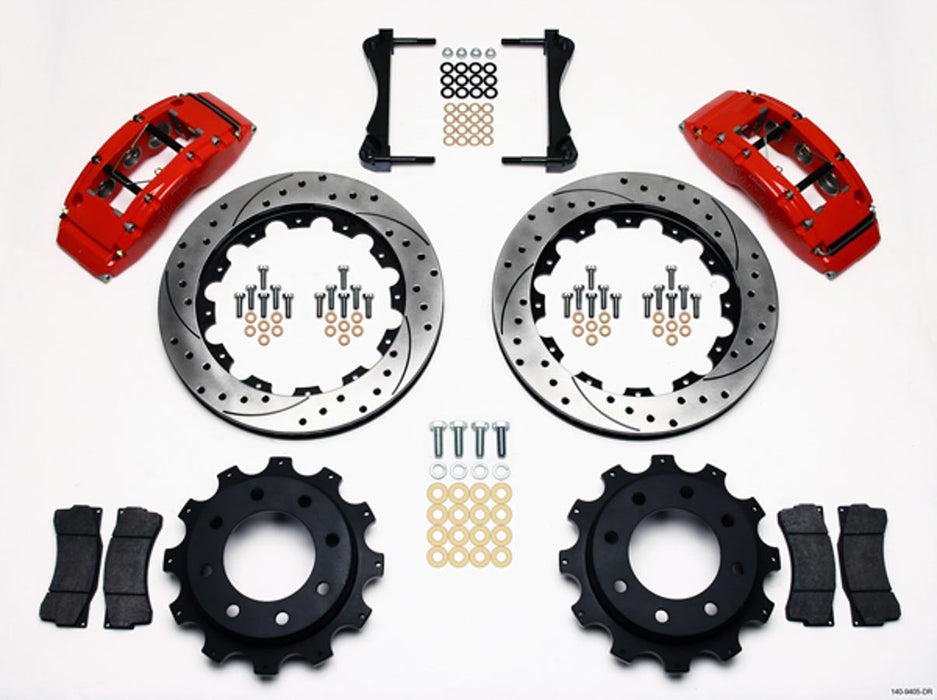 WILWOOD 140-9405-DR Brake Kit Rear H2 / GM 2500 99-Up 4.63 Register